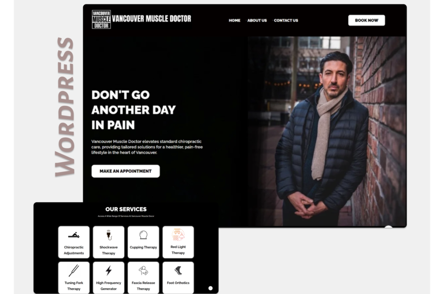 Wordpress dr website